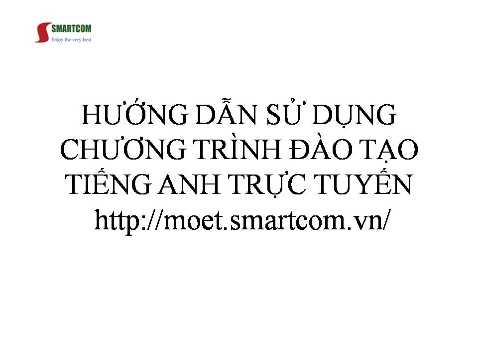 Tiếng Anh Smartcom