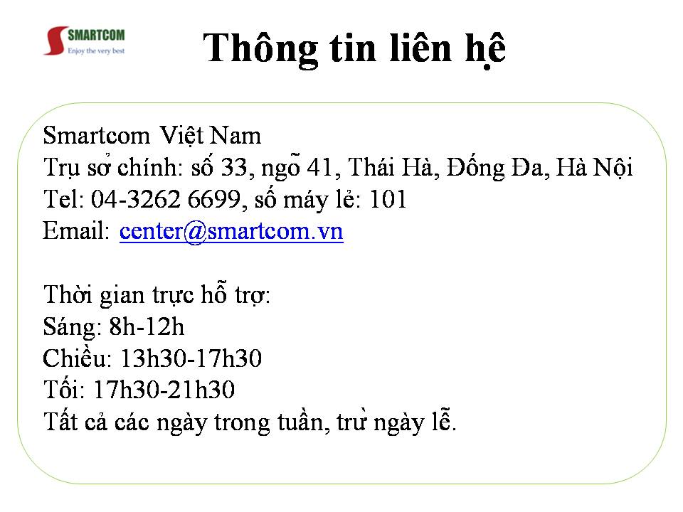 Tiếng Anh Smartcom